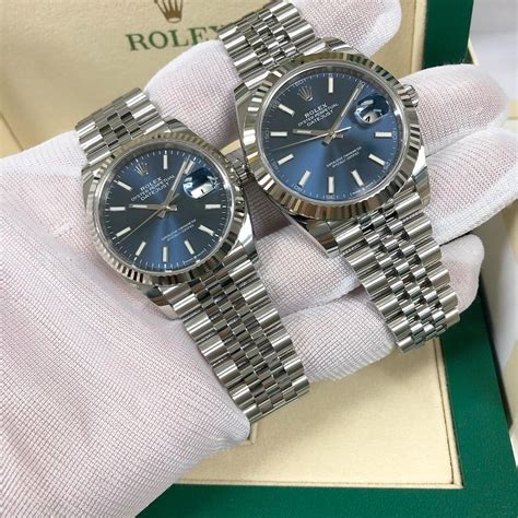 on the wrist rolex 36 vs 41